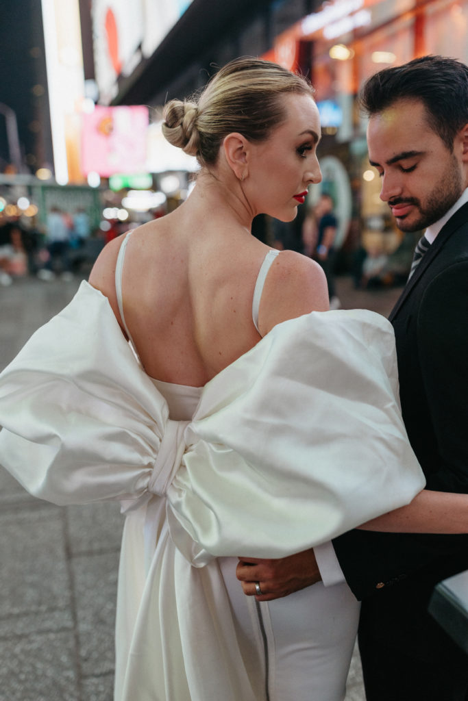 NYC Elopement l Times Square